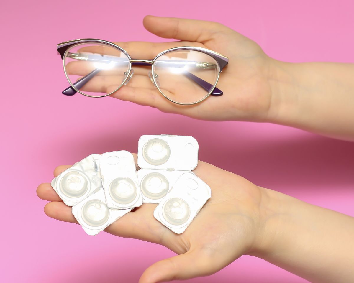 lunettes ou lentilles de contact