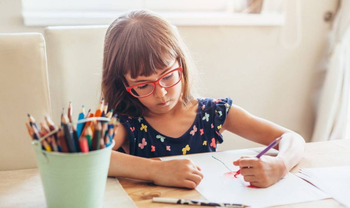 Enfant atteint d'amblyopie