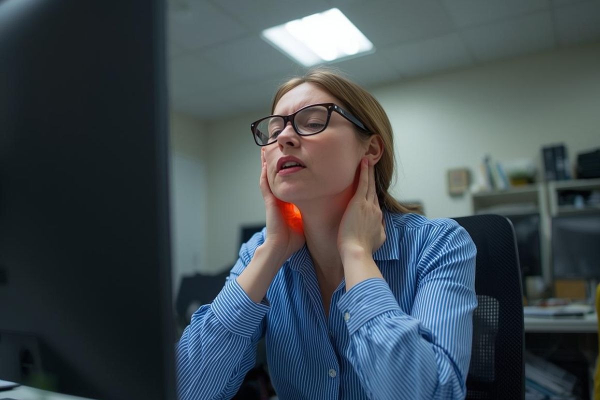 Lunettes et douleurs cervicales