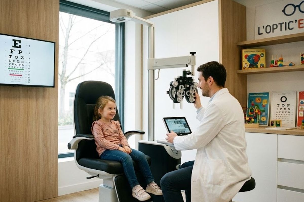 Examen de vue enfants La Fare les oliviers