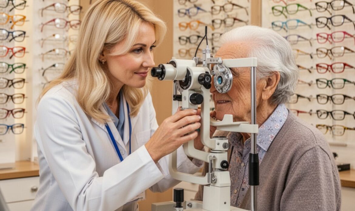 Examen de vue senior à La Fare-les-Oliviers