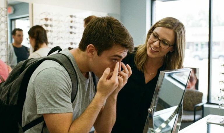 Lentille de contact ventabren