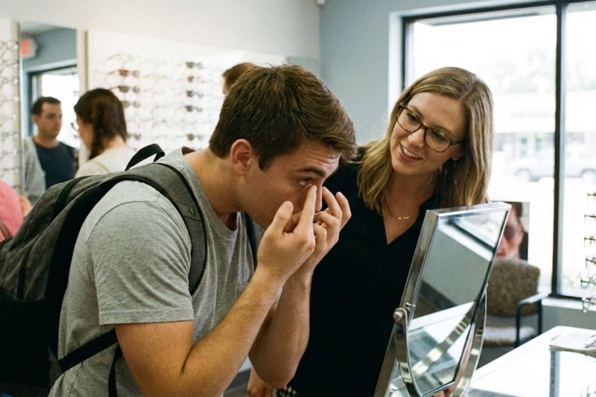 Lentille de contact ventabren