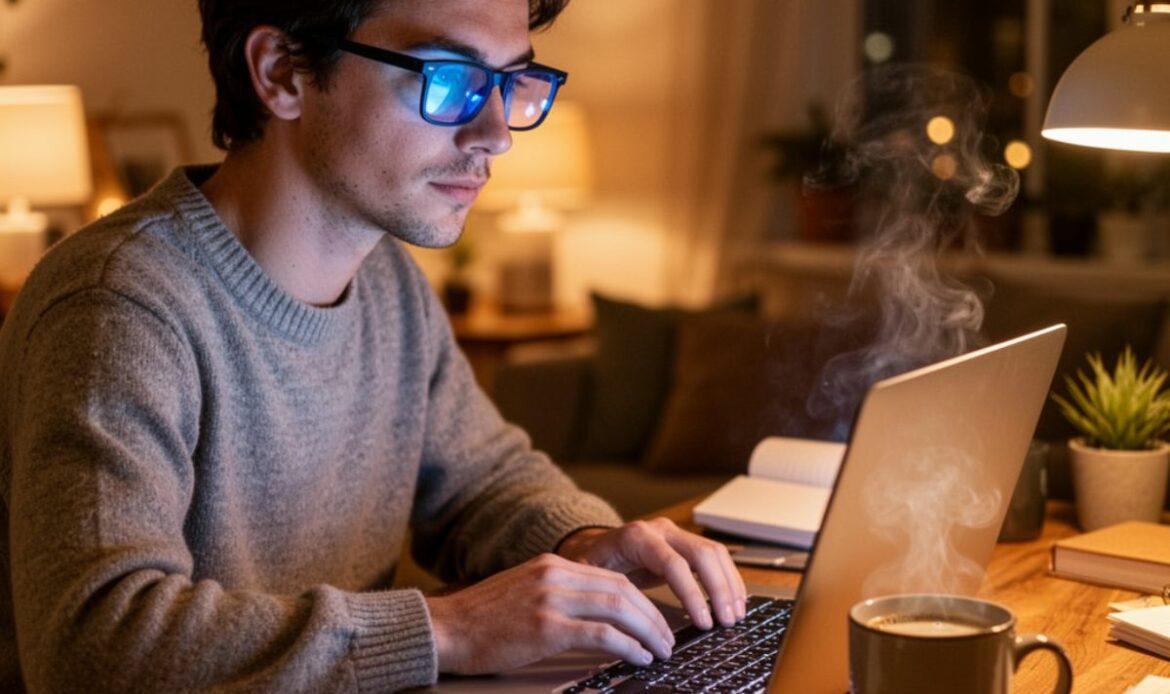 Lunettes anti-lumière bleue