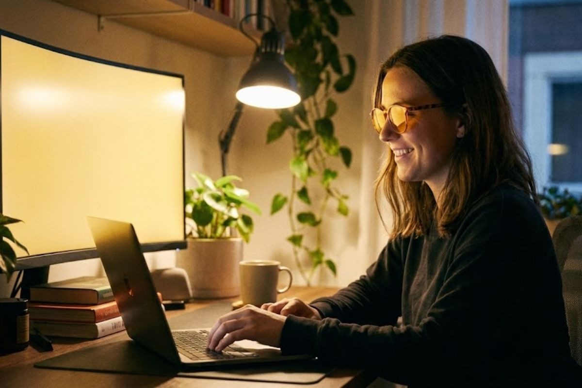 Lunettes anti lumière bleue