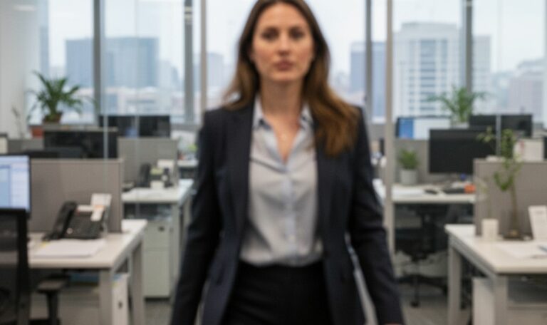 Vision floue en fin de journée