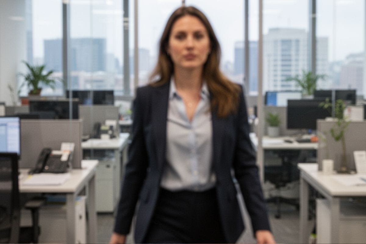 Vision floue en fin de journée