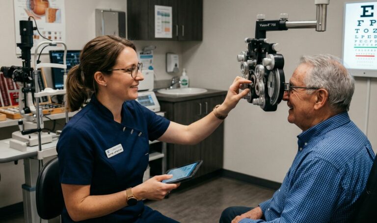 Où trouver un opticien près de La Fare les Oliviers qui propose des consultations rapides