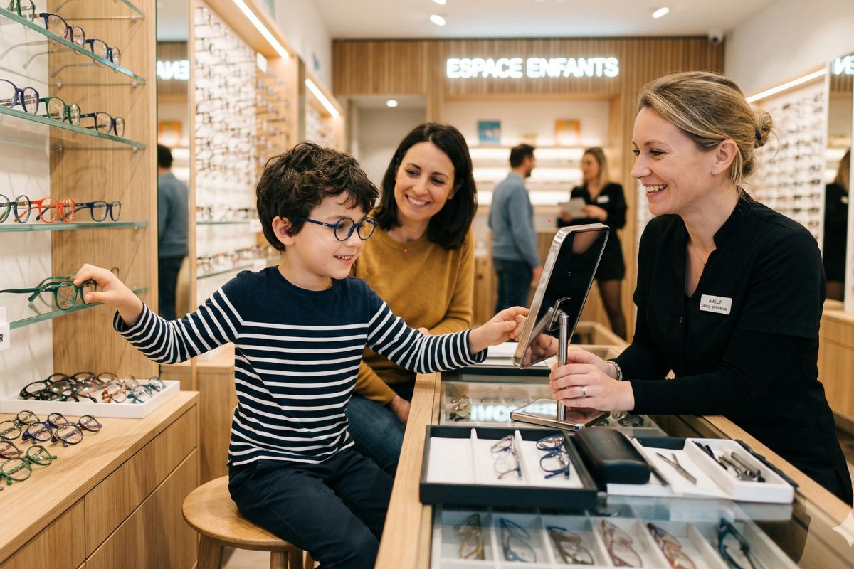 comment bien choisir lunettes enfant la fare les oliviers